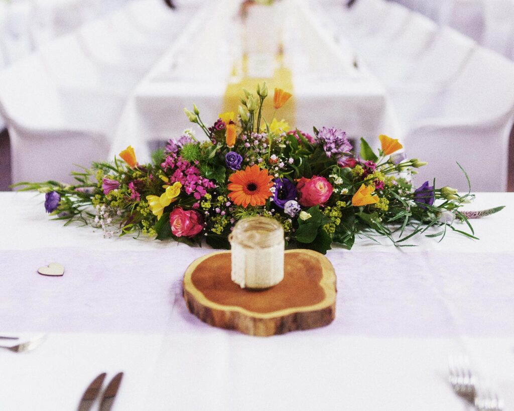 Hochzeitsfoto, Dekoration Hochzeit